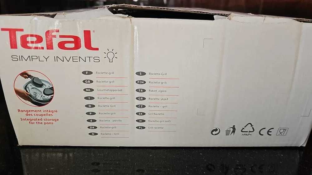 Raclette Tefal , grill elektryczny - zupełnie NOWY