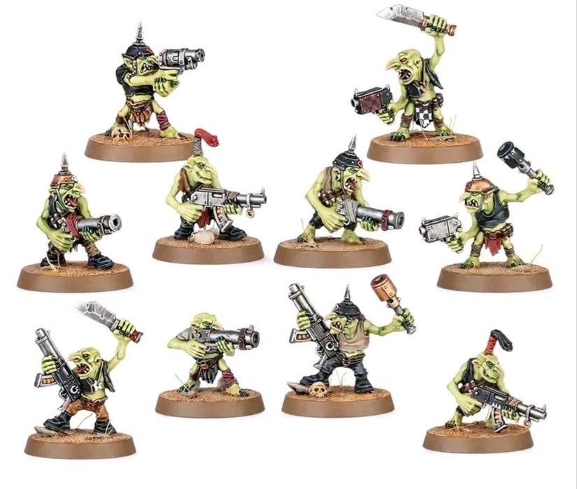 10X GRETCHIN Armageddon Orks Warhammer 40k Ramki