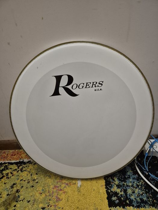 Frontowe plasiki Rogers 20" Gretsch 20" 18"