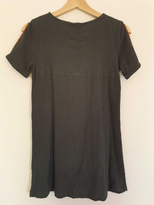 Vestido de verão plissado Brotes 12 anos
