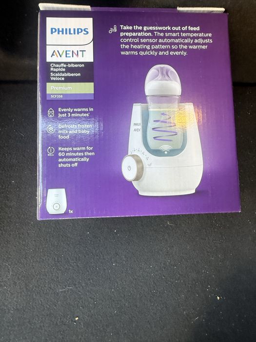 Vendo Philips Avent Aquecedor de Biberões Rápido Premium Novo