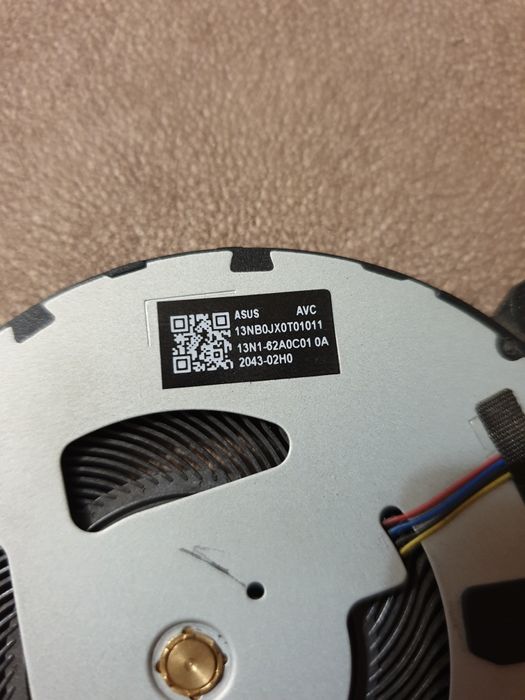 кулер для ноутбука Asus UX534FTC-AB311T