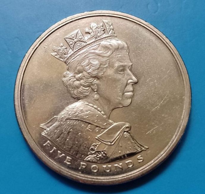 Монеты Великобритании Юбилейные.