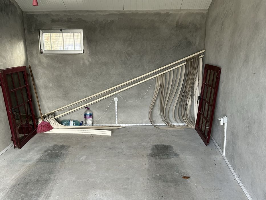 Fachada em Aluminio vermelho