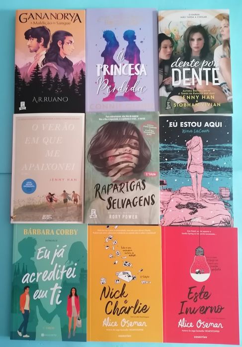 Young adult-41 livros NOVOS-Portes grátis (ler descrição)-Desde 4,50€