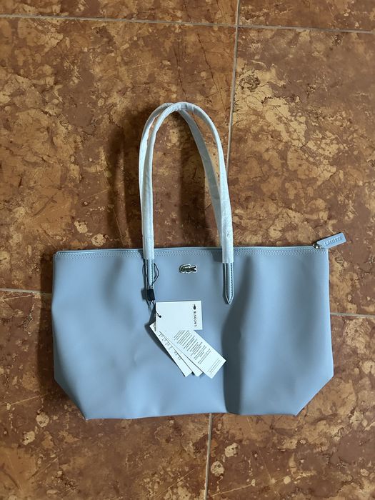 Bolsa Lacoste Azul Nova
