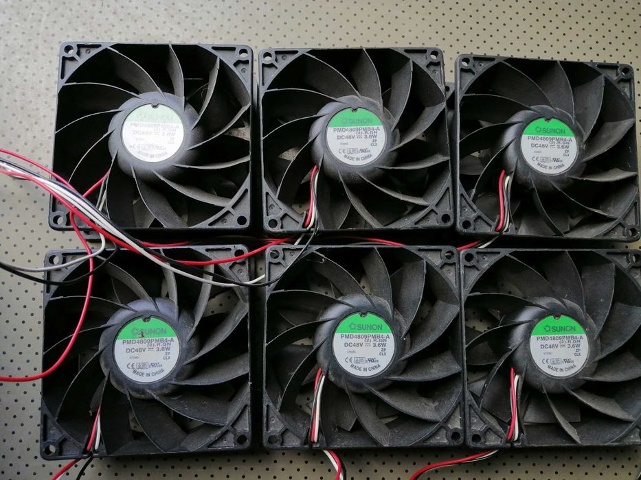 Вентилятор подшипниковый 48В PMD4809PMB4-A Sunon, 92х92 мм, 3,6W