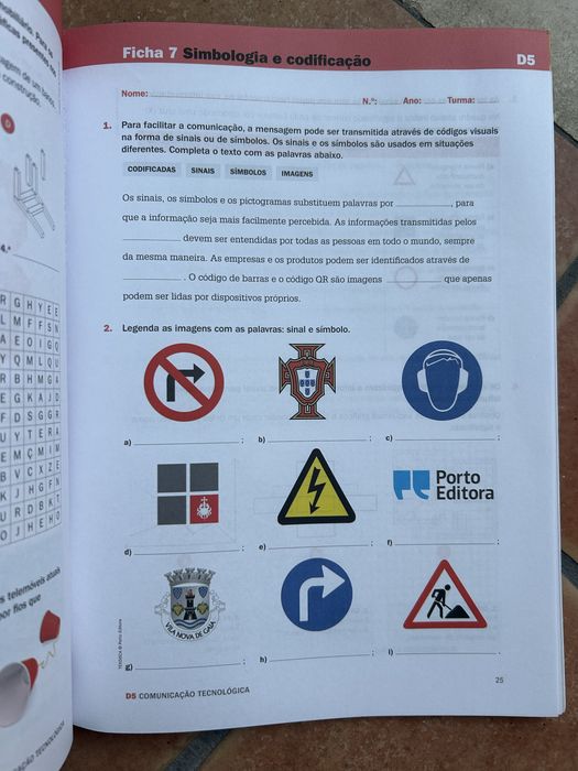 Manual e caderno de atividades ET 5/6