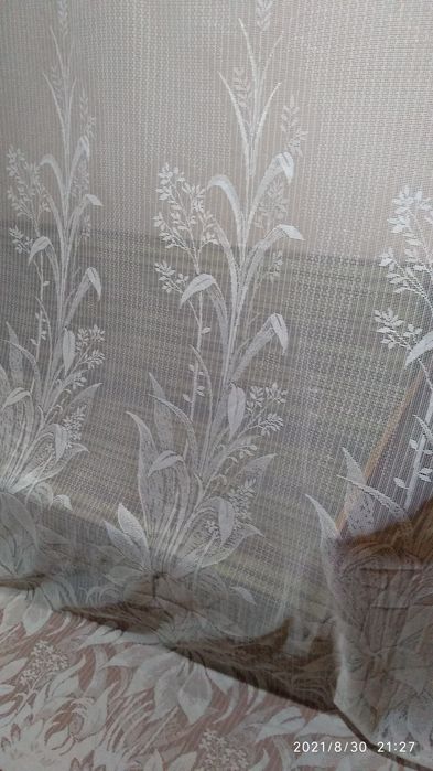 Тюль капроновая новая.