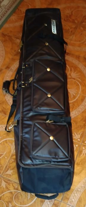 Кофр ROSSIGNOL кожаный для лыж/сноубордов на колесах