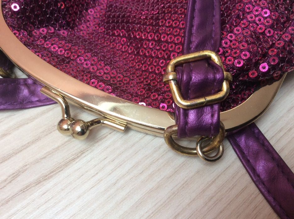 Torebka torebeczka z cekinami RESERVED