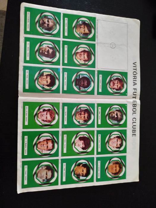 Caderneta Campeões de Futebol 81/82