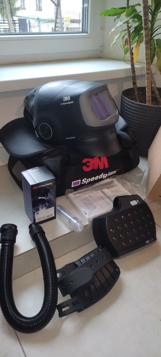Speedglas G501vc zestaw adflo 3M maska przylbica