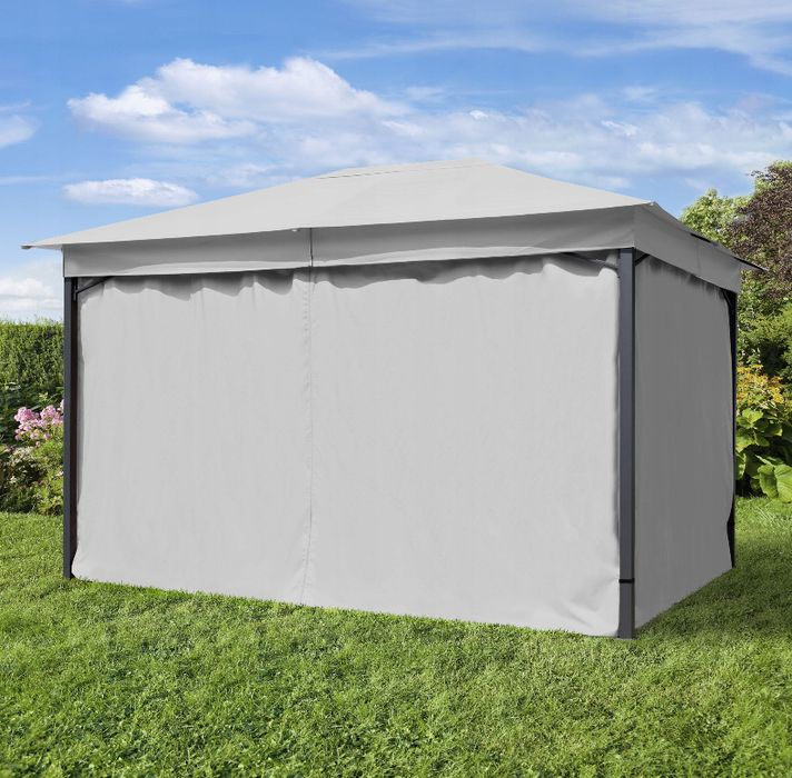 Pawilon ogrodowy 3x4 m Sunset Classic szary
