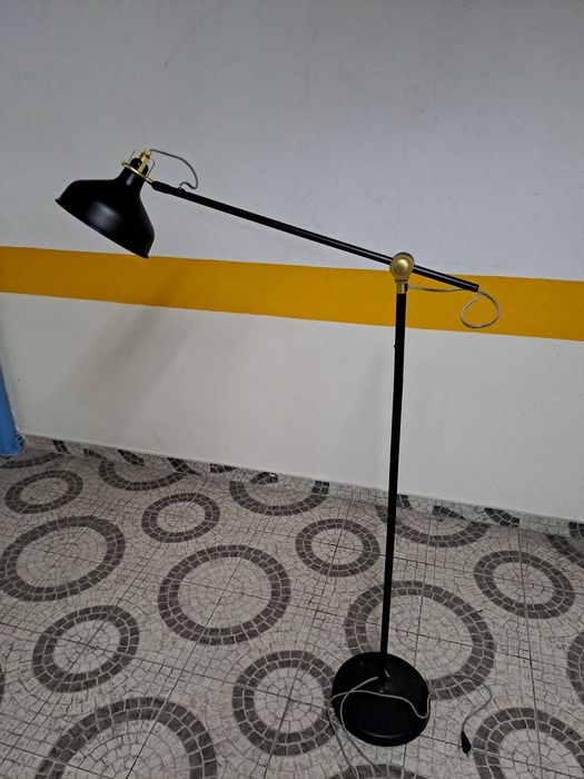 Candeeiro IKEA Ranarp preto