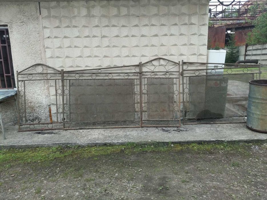 Металеві ворота, торг!