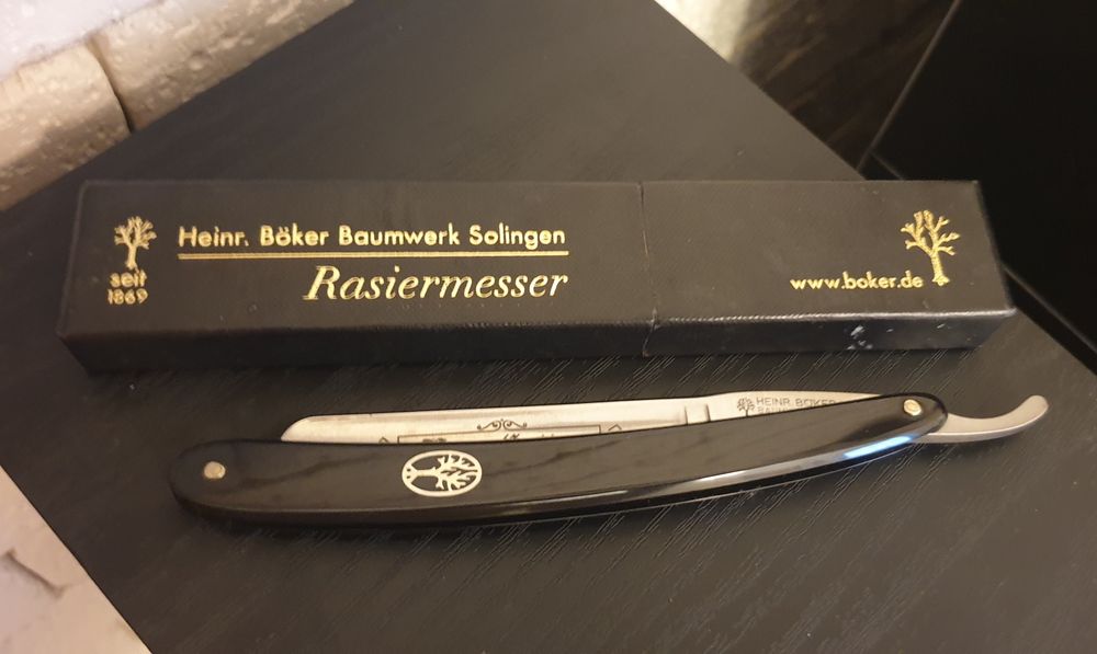 Небезпечна бритва професійна Boker Solingen King Cutter