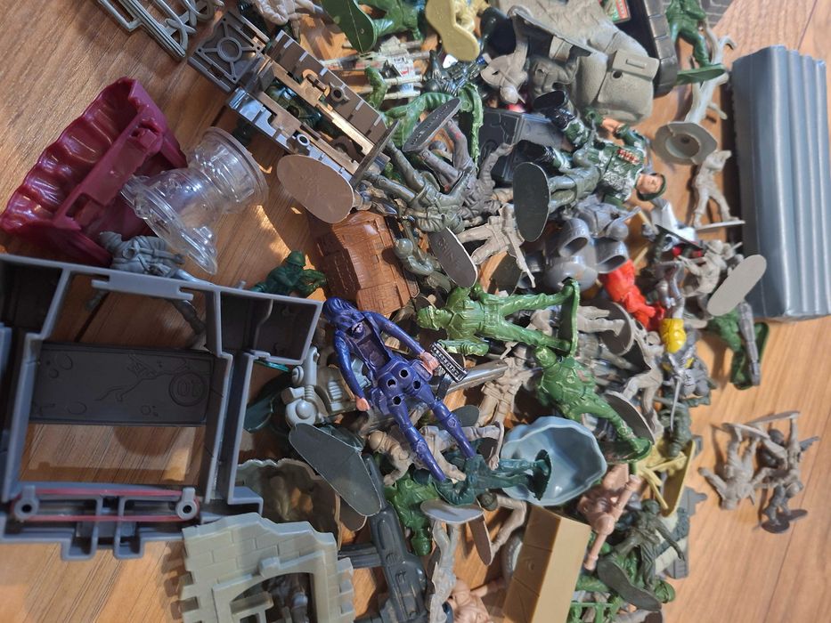 Żołnierzyki duży zestaw