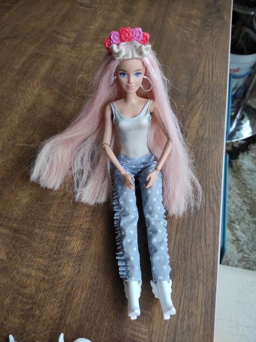Шарнирная кукла Барби mattel, лялька Барбі Barbie Екстра