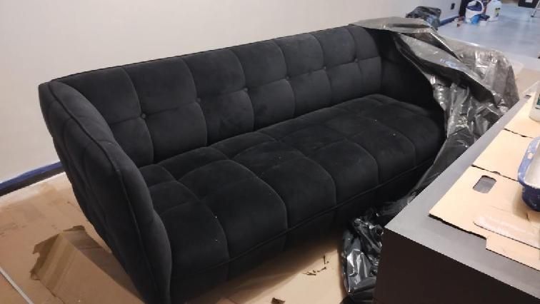 Sofa kanapa czarna