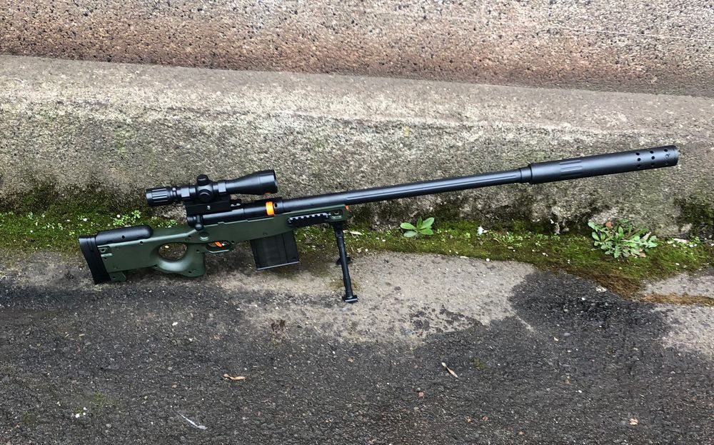 AWM Снайперская Винтовка 73 см,безопасные мягкие пульки: 560 грн ...