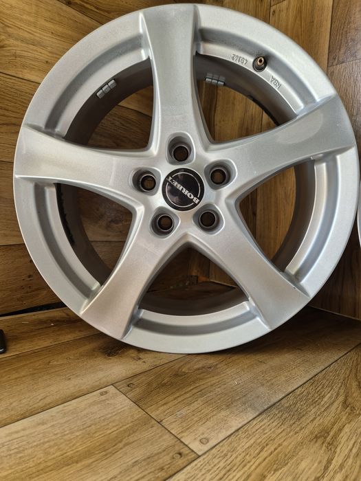 Alufelgi Borbet 17 cali 5x112 et40 7j stan idealny  Audi VW Seat skoda