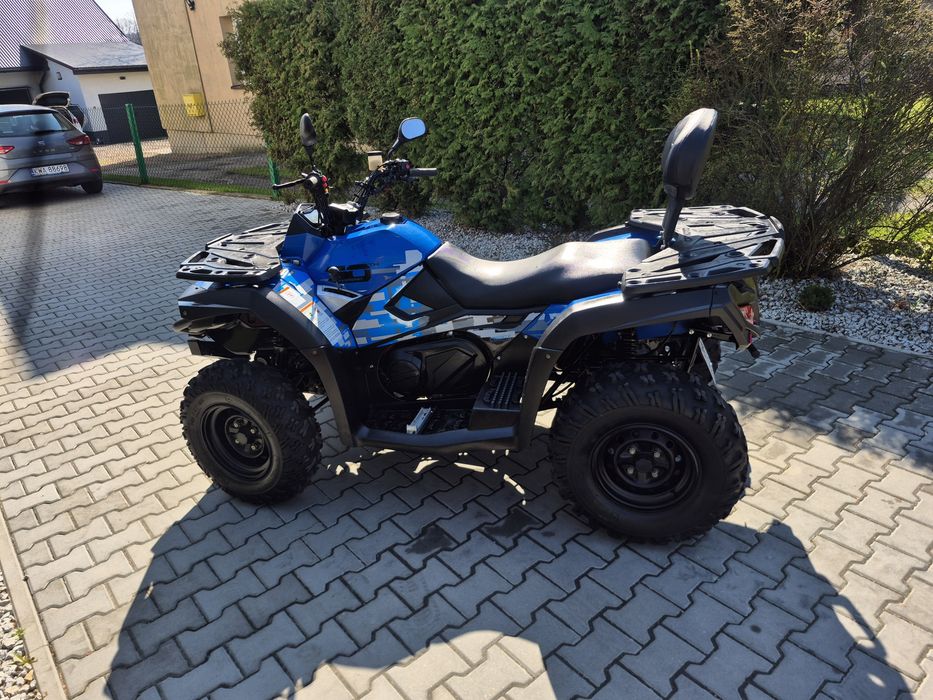 Quad Cf Moto 600 - 4x4 - blokada - zarejestrowany! - Long !
