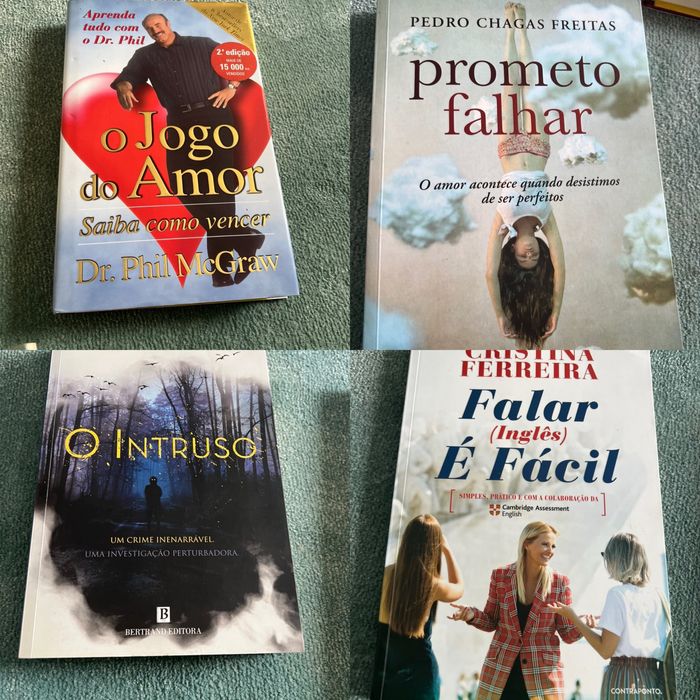Vendo varios livros comoletamente novos