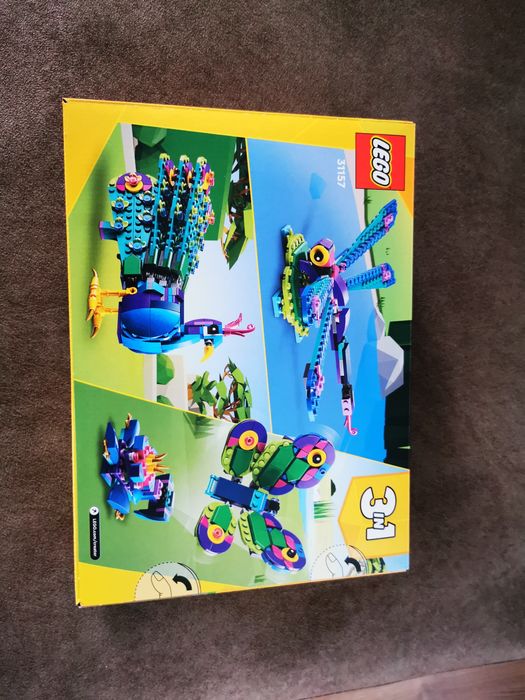 Nowy Zestaw LEGO Creator 31157 Egzotyczny Paw
