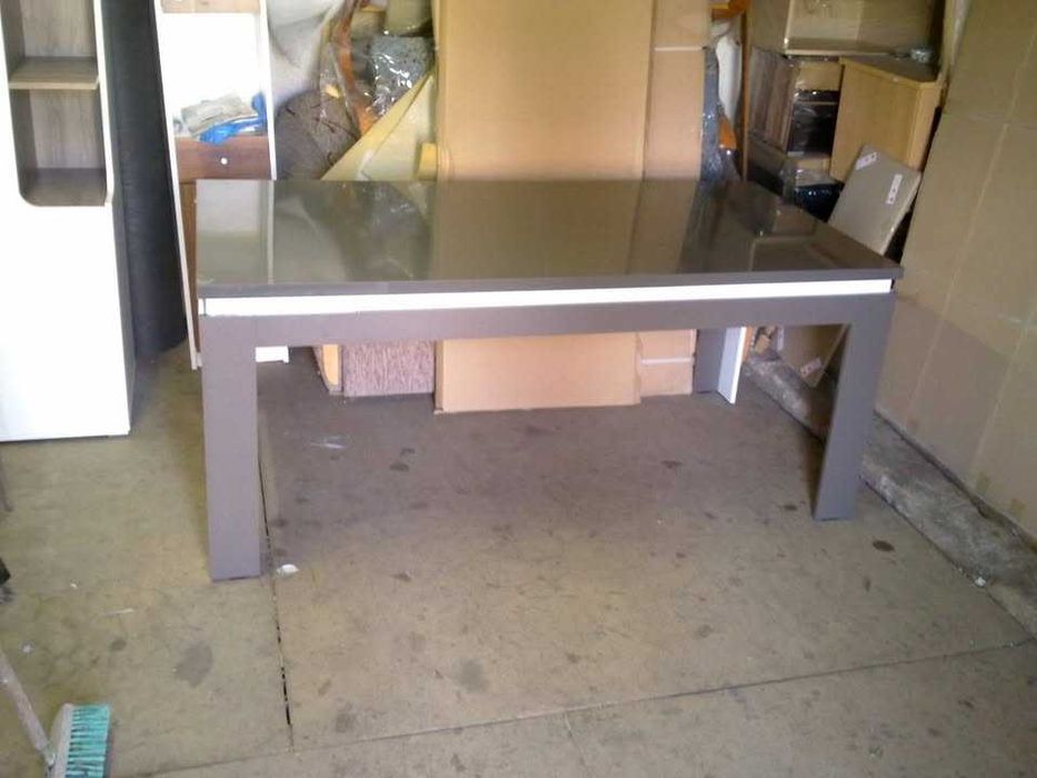 Linn 160x90 lub 180x90 Nowy Stół (połysk)