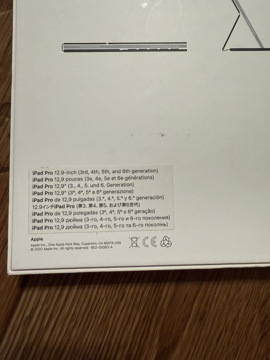 Клавиатура  Smart Keyboard Folio 12.9