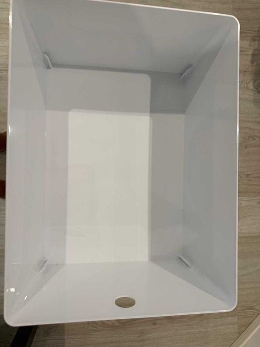 6 caixas c/ tampa para organização kuggis IKEA