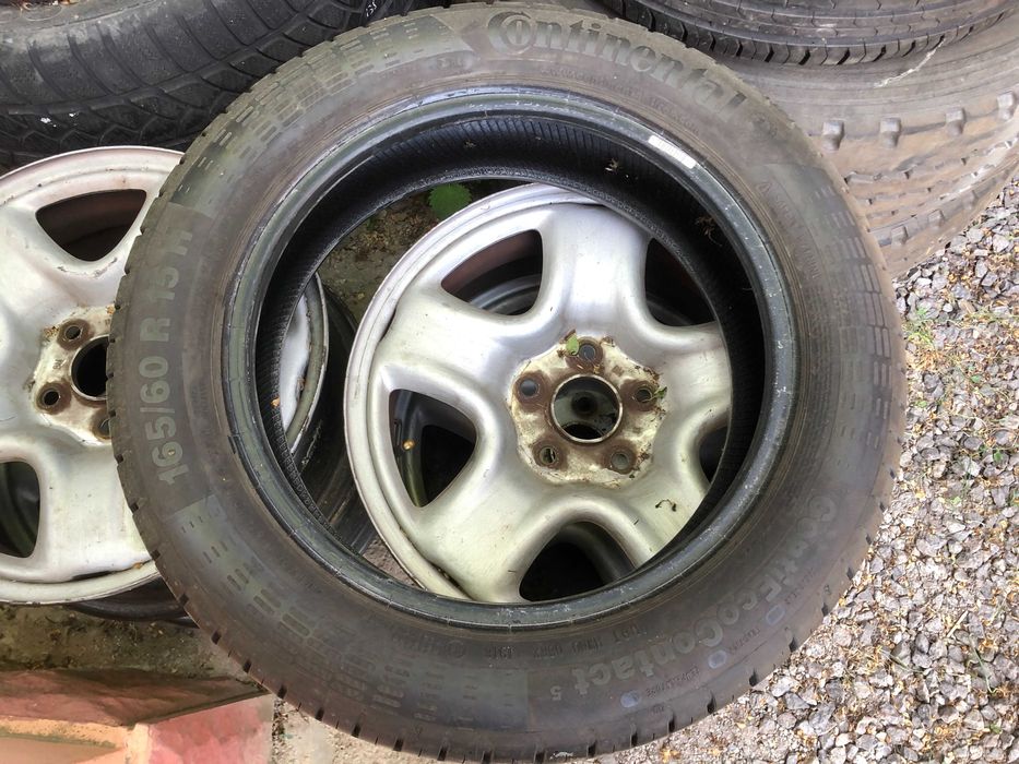 Шини CONTINENTAL 165/60 R15, ContiEcoContact 5, літня резина
