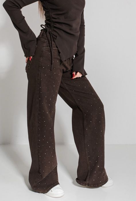 Джинси з стразами