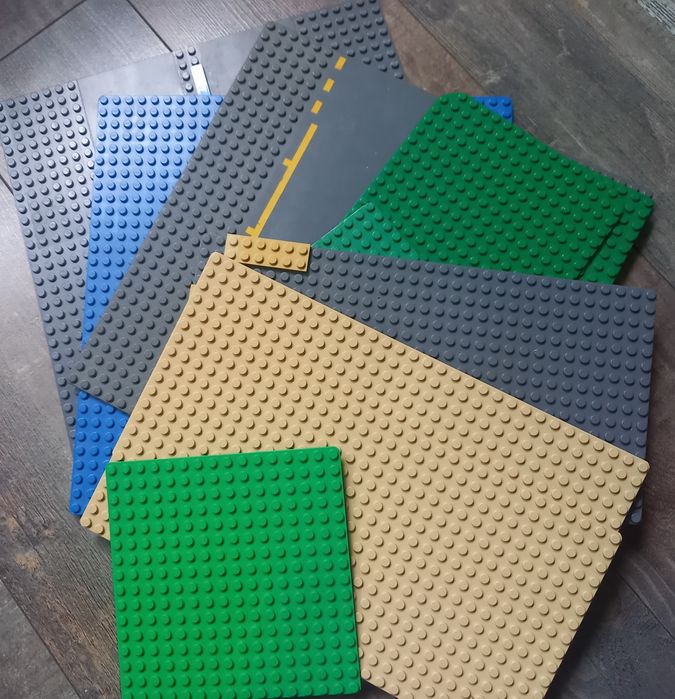 Lego Oryginalna Płytka Płyta Konstrukcyjna 10 sztuk Lotnisko Pas