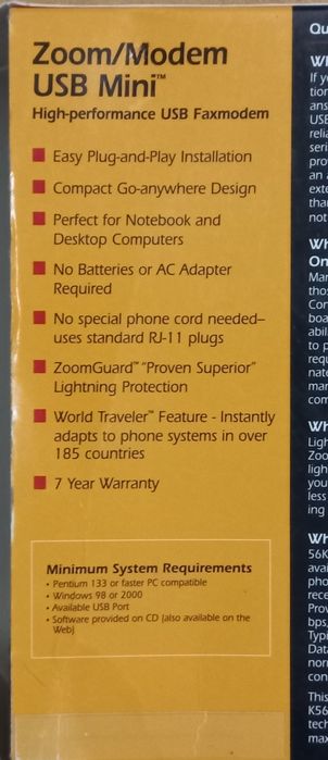 Modem para ligar à internet