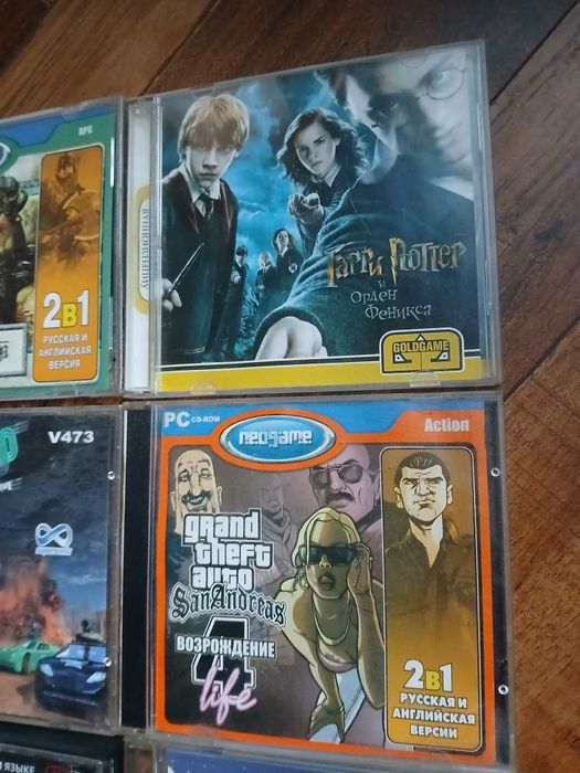 Игры на дисках dvd