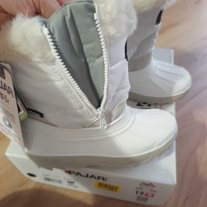 Śniegowce white junior PAJAR