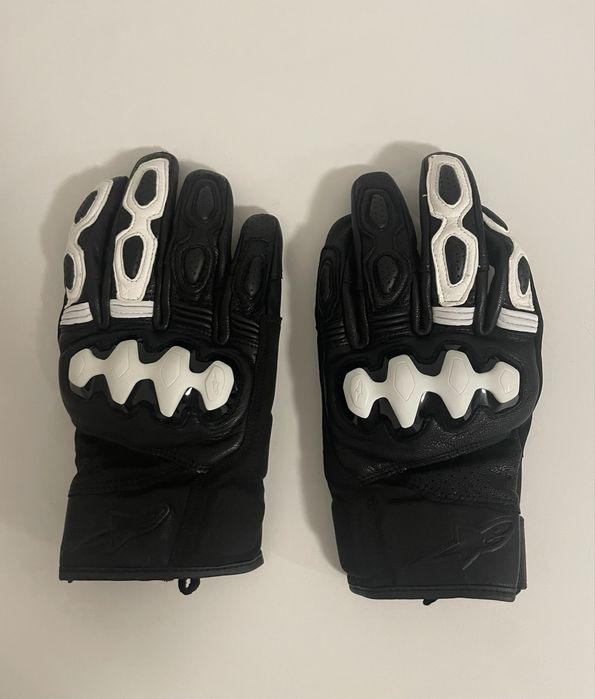 Luvas para mota(Clever V3 gloves da alpinestars)