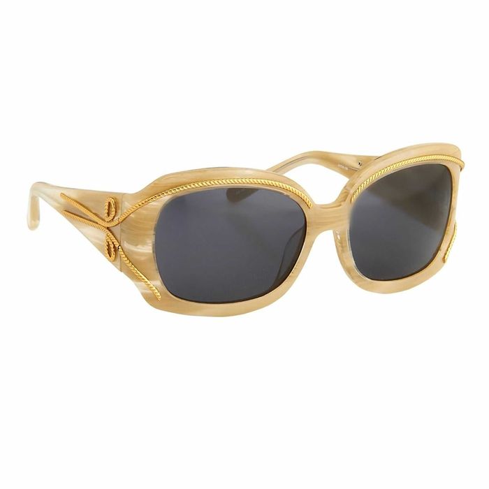 Óculos de Sol Agent Provocateur Oversized Listrado e Cinza PVP: 310€