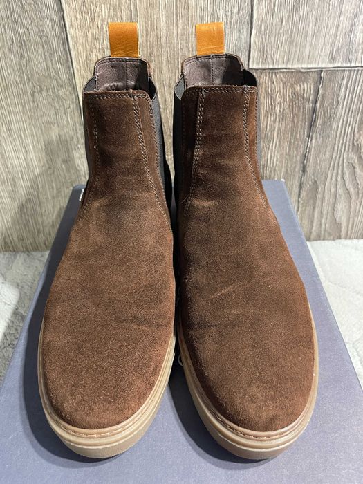 botki męskie sztyblety skórzane gant 46