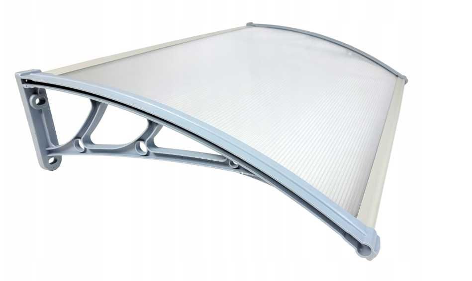 Daszek nad drzwi zadaszenie 100x60 poliwęglan