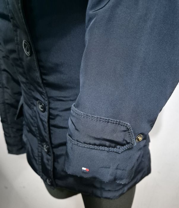 TOMMY HILFIGER roz. S damska kurtka zimowa Puchowa super stan oryginał