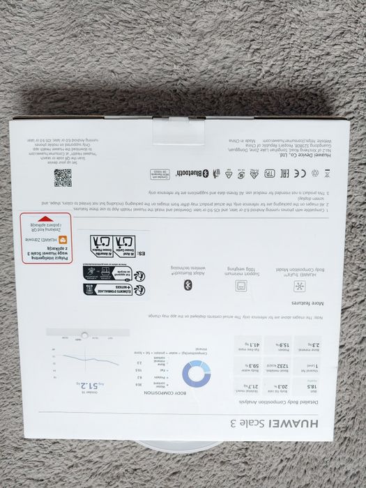 Waga Huawei Scale 3 Bluetooth Edition white
