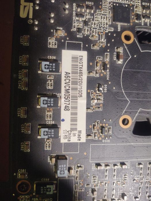 Відеокарта Asus PCI-Ex GeForce GTX 465 1024MB GDDR5 (256bit)