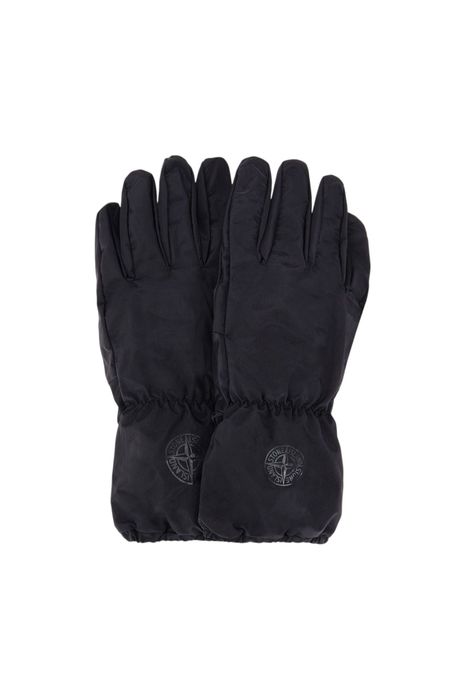 Stone Island econylon metal gloves перчатки