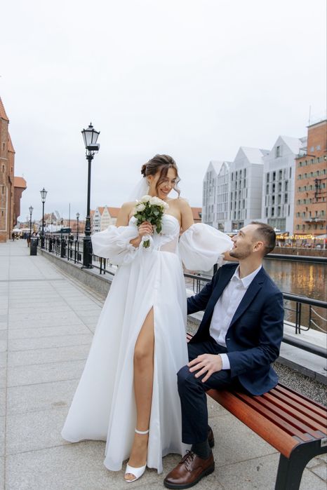 Suknia ślubna w IDEALNYM STANIE