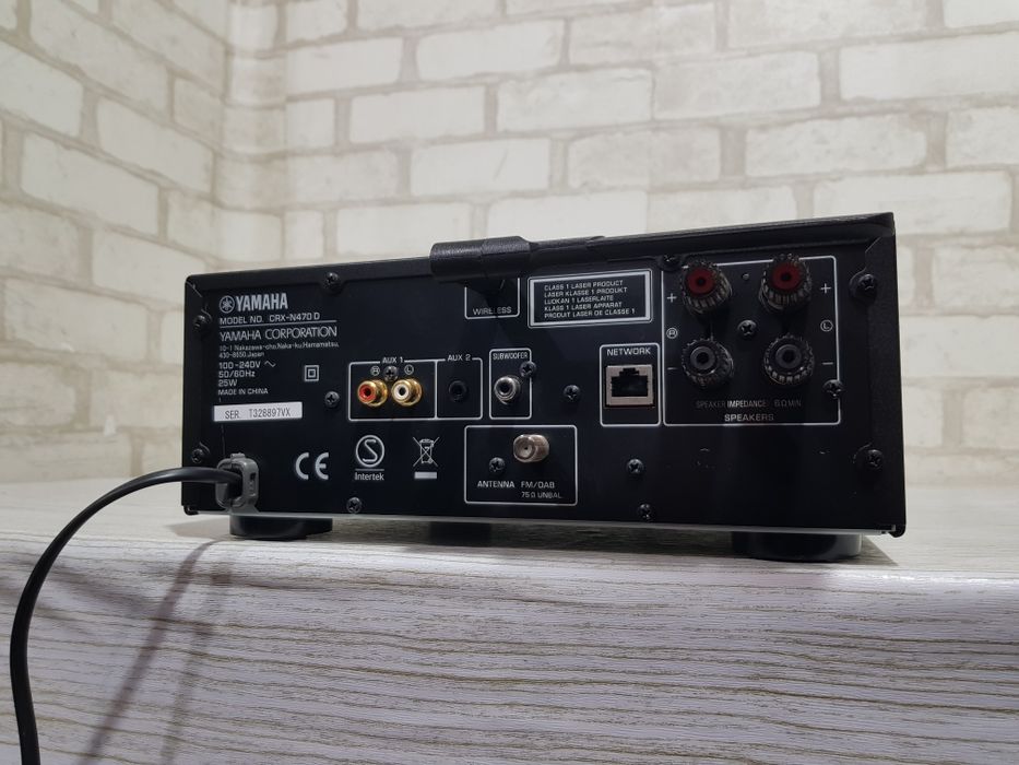 Ресивер/програвач CD YAMAHA CRX-N470+2, WI-FI,Bluetooth,LAN, б/у ю