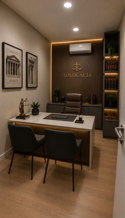 Sala em escritório de advogados