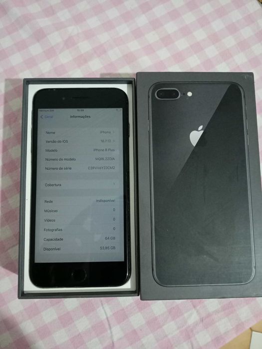 iPhone 8 plus em bom estado